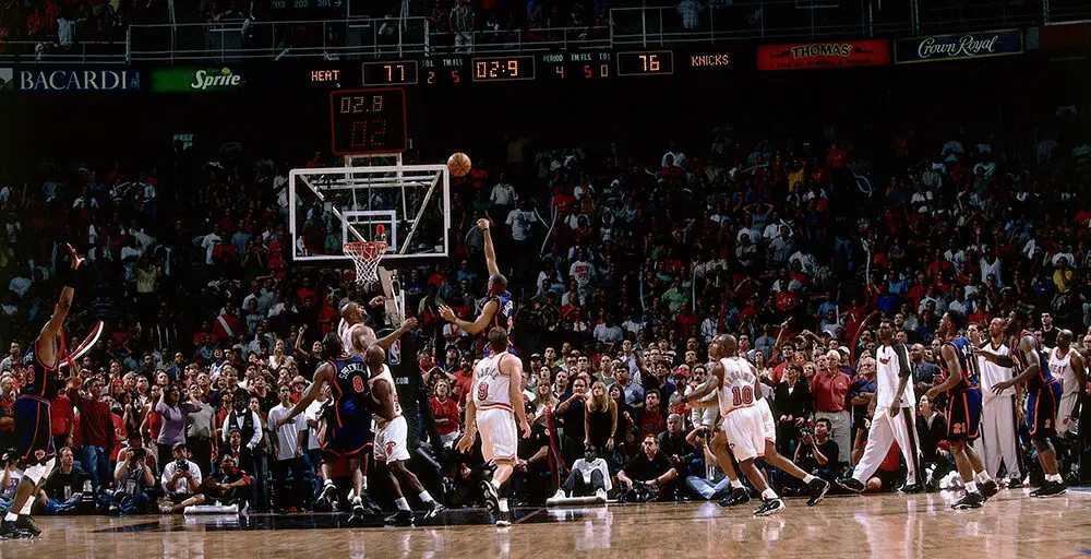 allan houston game winner against Miami Heat